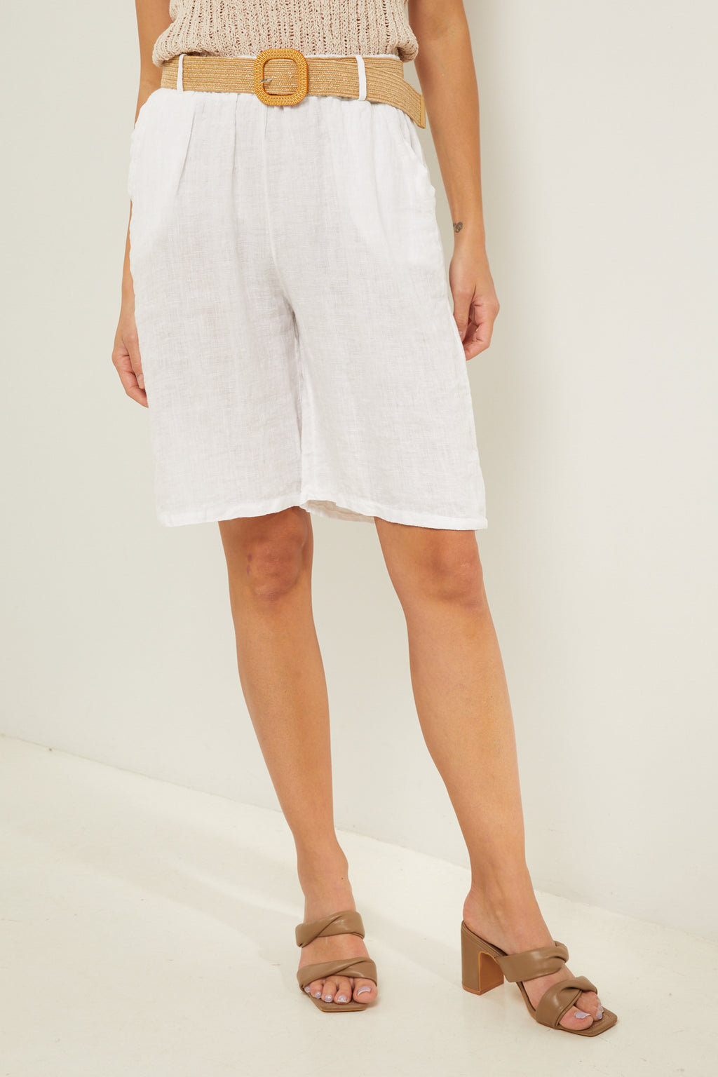 Bermuda - Blanc - Femme