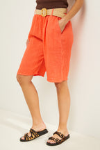 Bermuda - Corail - Femme