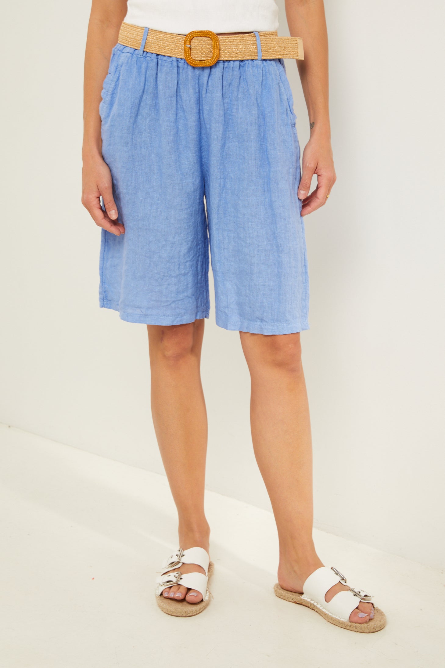 Bermuda shorts - Indigo - Women