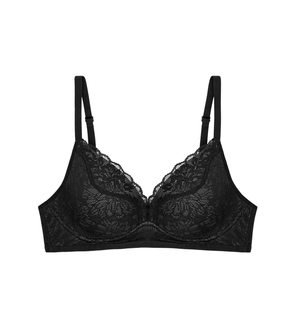 Soutien-Gorge Ampliforme Fit Smart P01 Ex - Black