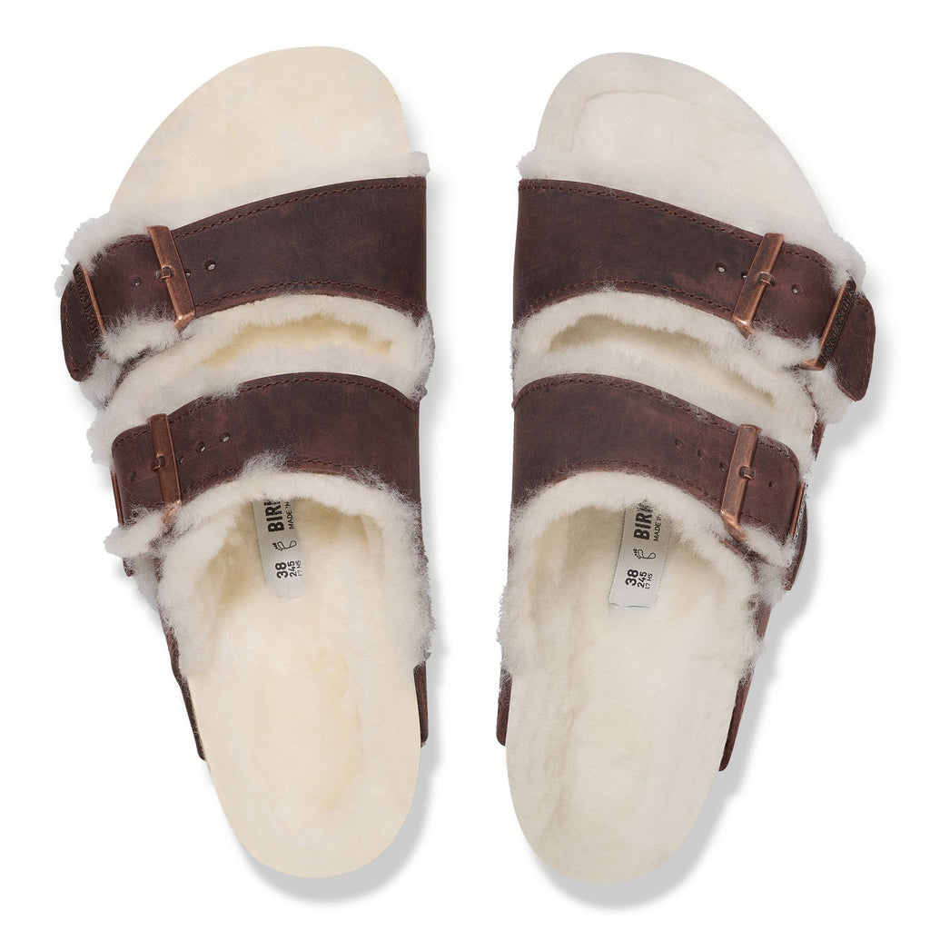 Sandalias Arizona Shearling Leoi Habana Laf