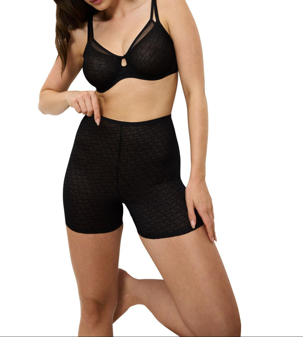Pantalones cortos transparentes Triumph Signature - Negro