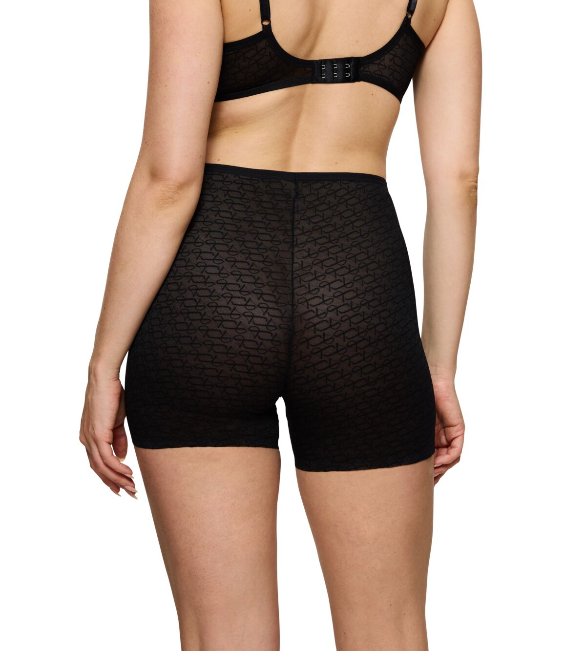 Pantalones cortos transparentes Triumph Signature - Negro