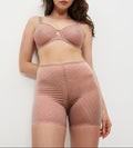 Pantalones cortos transparentes Triumph Signature - Almendra tostada