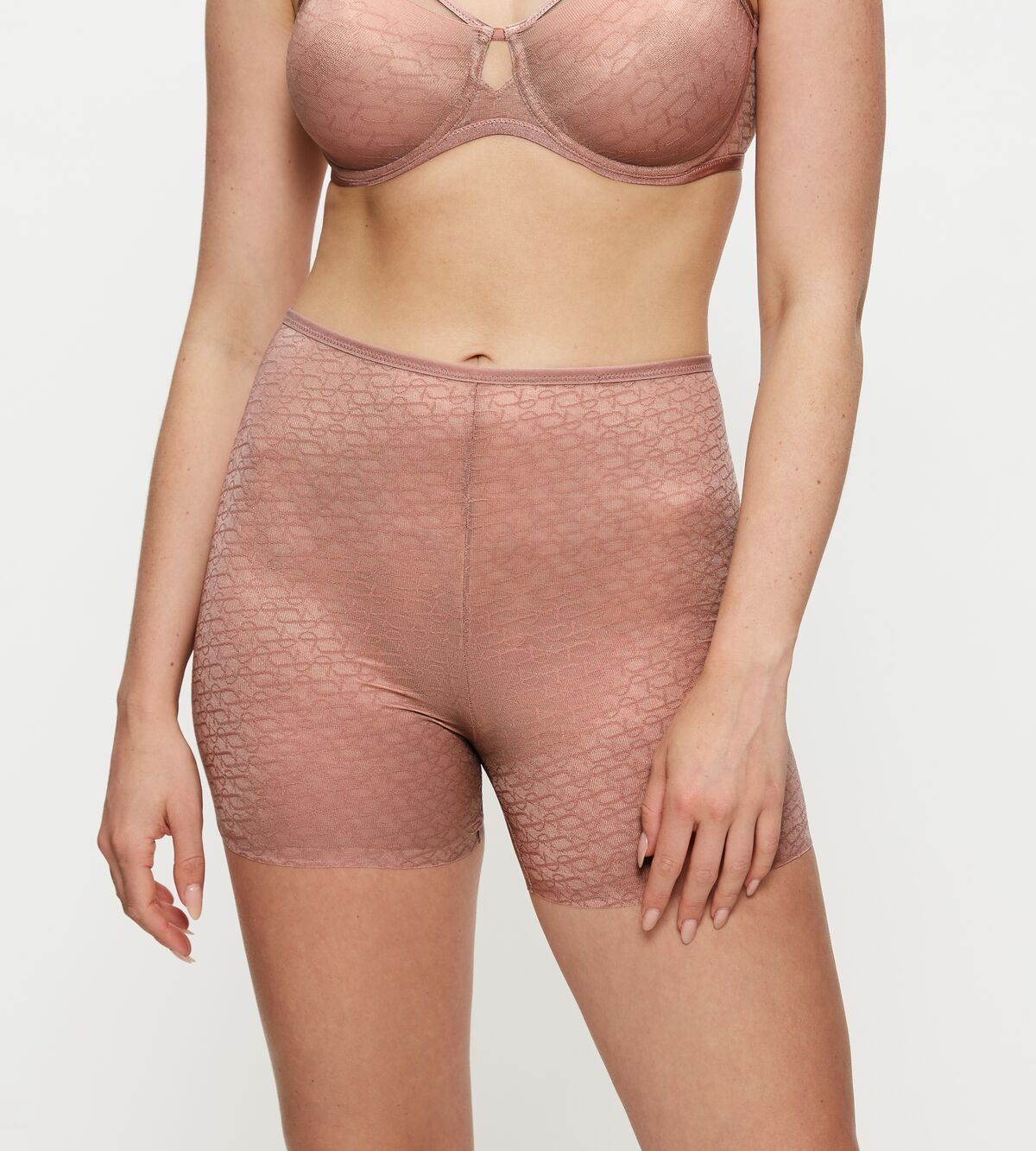 Pantalones cortos transparentes Triumph Signature - Almendra tostada