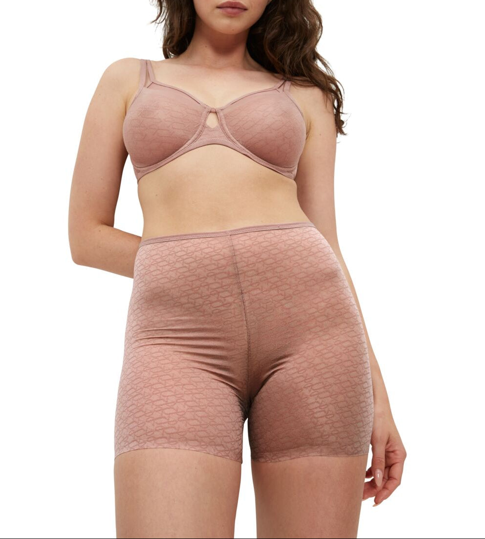 Pantalones cortos transparentes Triumph Signature - Almendra tostada