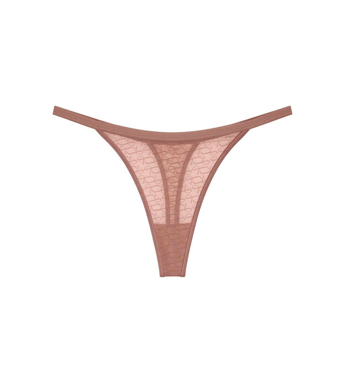 Triumph Signature Sheer Brazilian Thong - Toasted Almond
