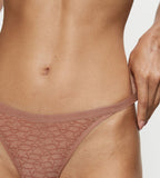 Triumph Signature Sheer Brazilian Thong - Toasted Almond