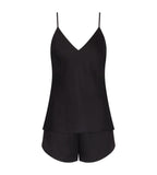 Pijama Silky Sensuality Psw X - Negro