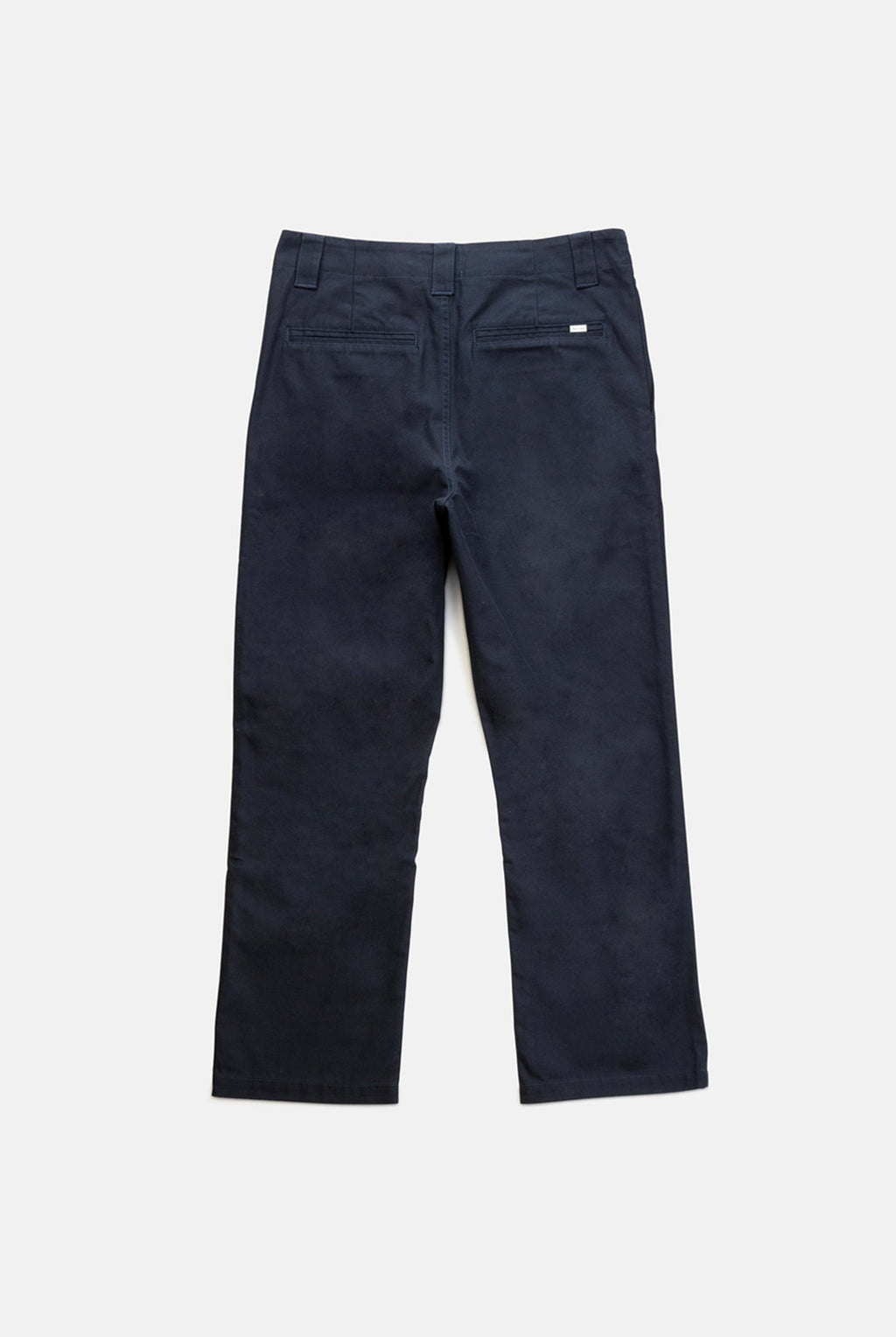 Pantalon Slub Pleated Chino - Navy - Homme
