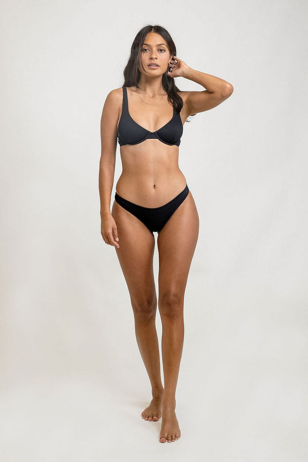 Rhythm - Haut De Maillot Palm Springs Underwire - Black - Femme