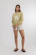T-Shirt Shnshine - Washed Sage - Femme