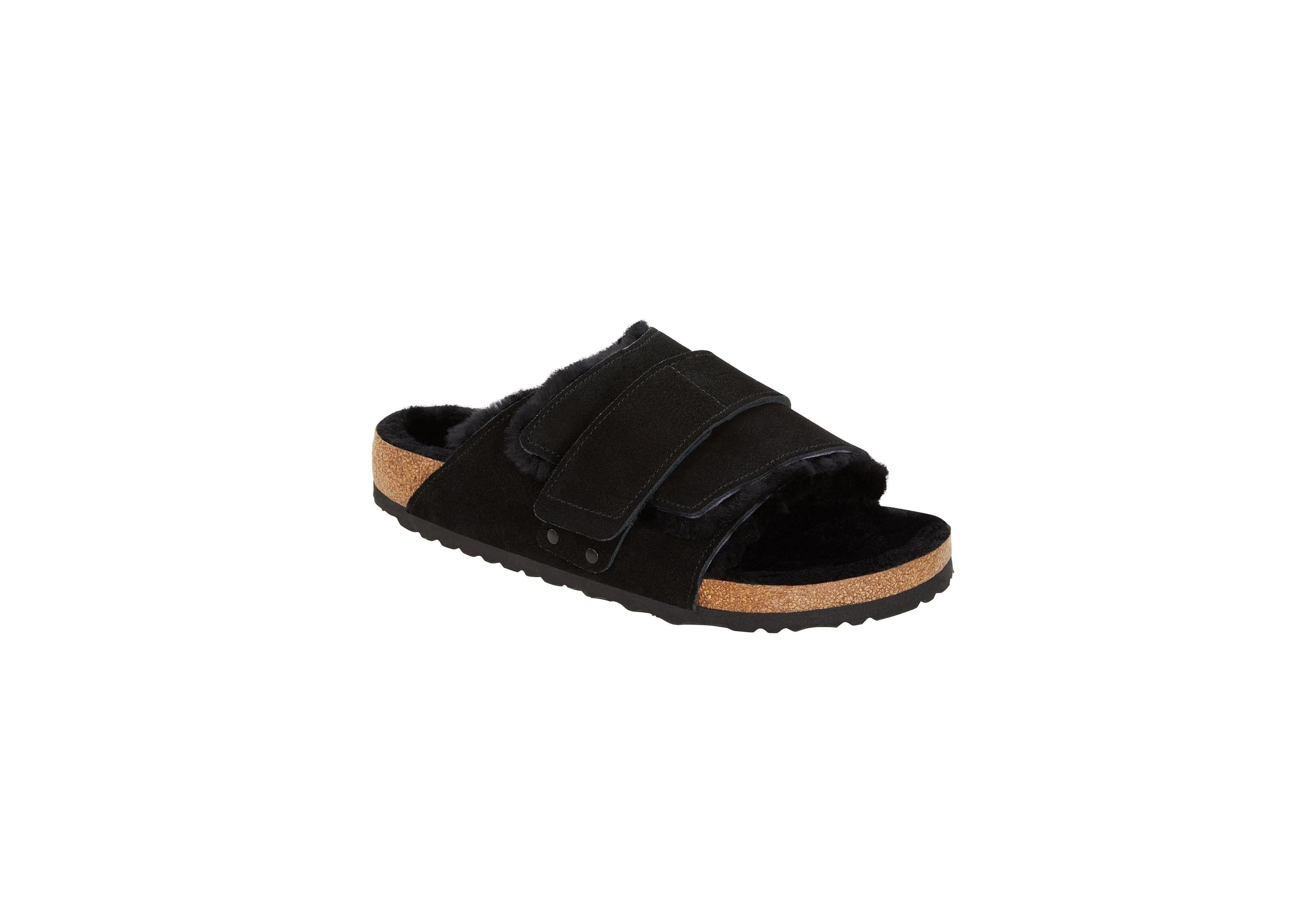 Sandales Kyoto Shearling LEVE Black LAF