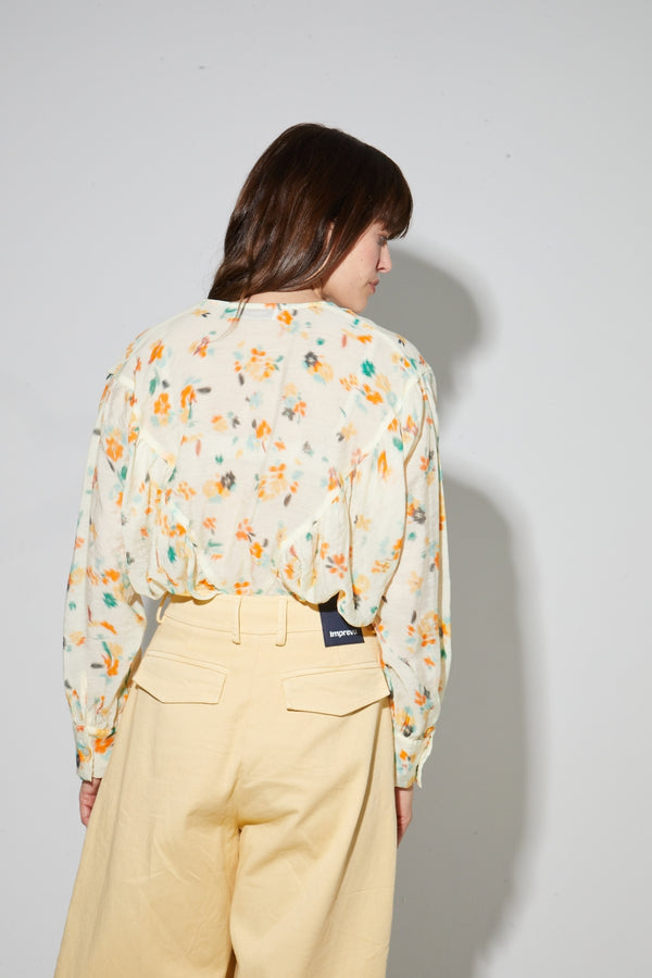 Blusa Estampada Elyse Capucine Isabel Made In Italy