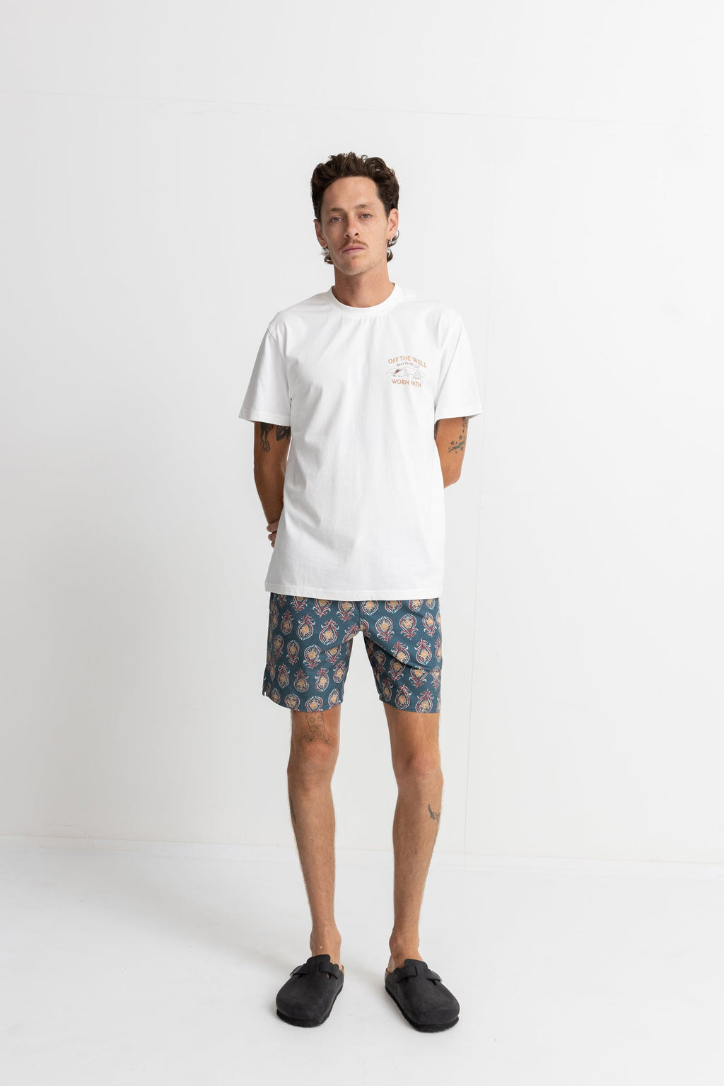 Wilderness SS T-Shirt - Vintage White - Men