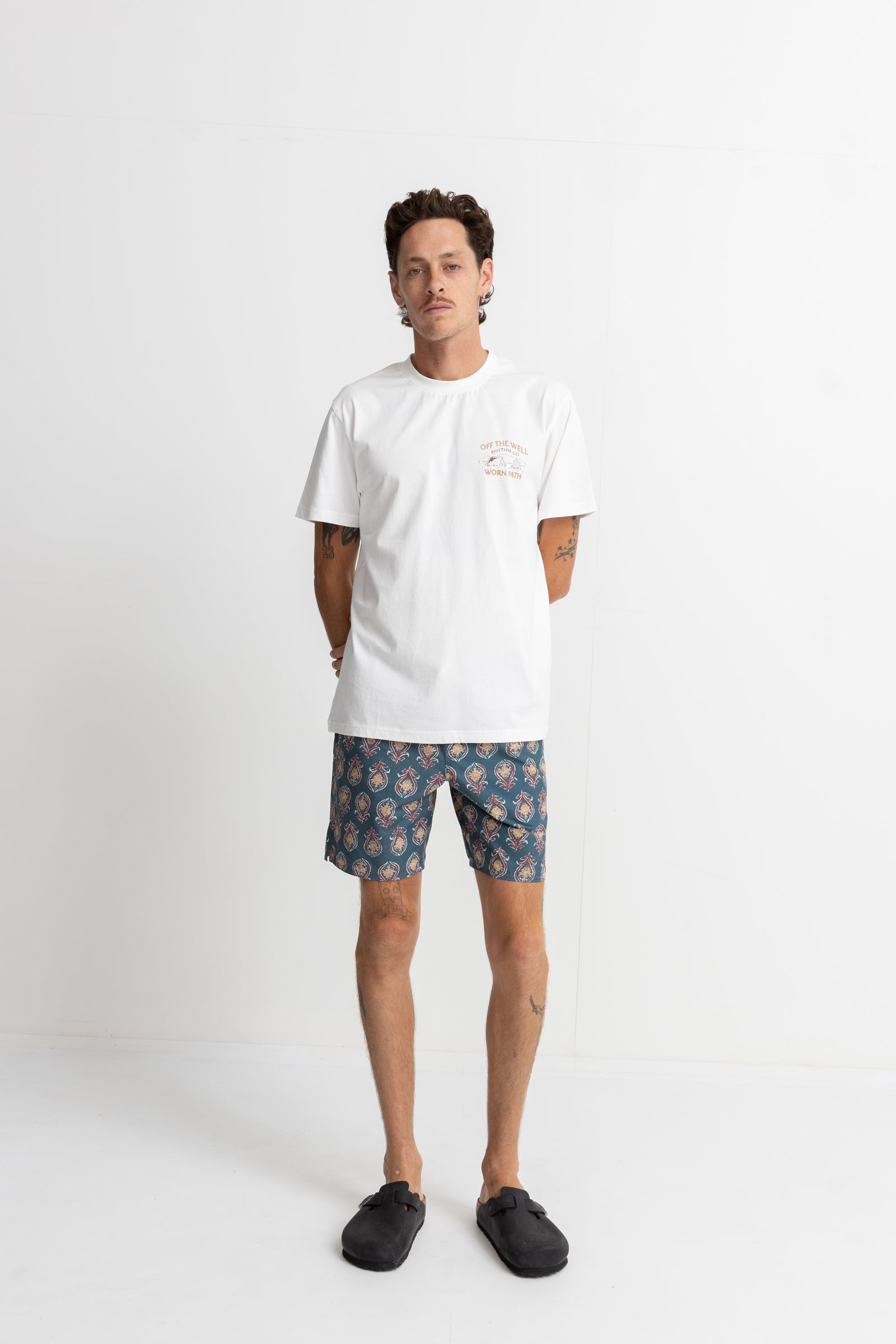 Wilderness SS T-Shirt - Vintage White - Men
