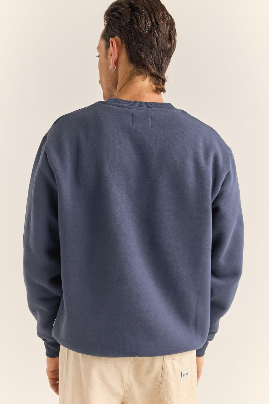 Sudadera de forro polar pesado - Índigo - Hombre