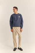 Sudadera de forro polar pesado - Índigo - Hombre