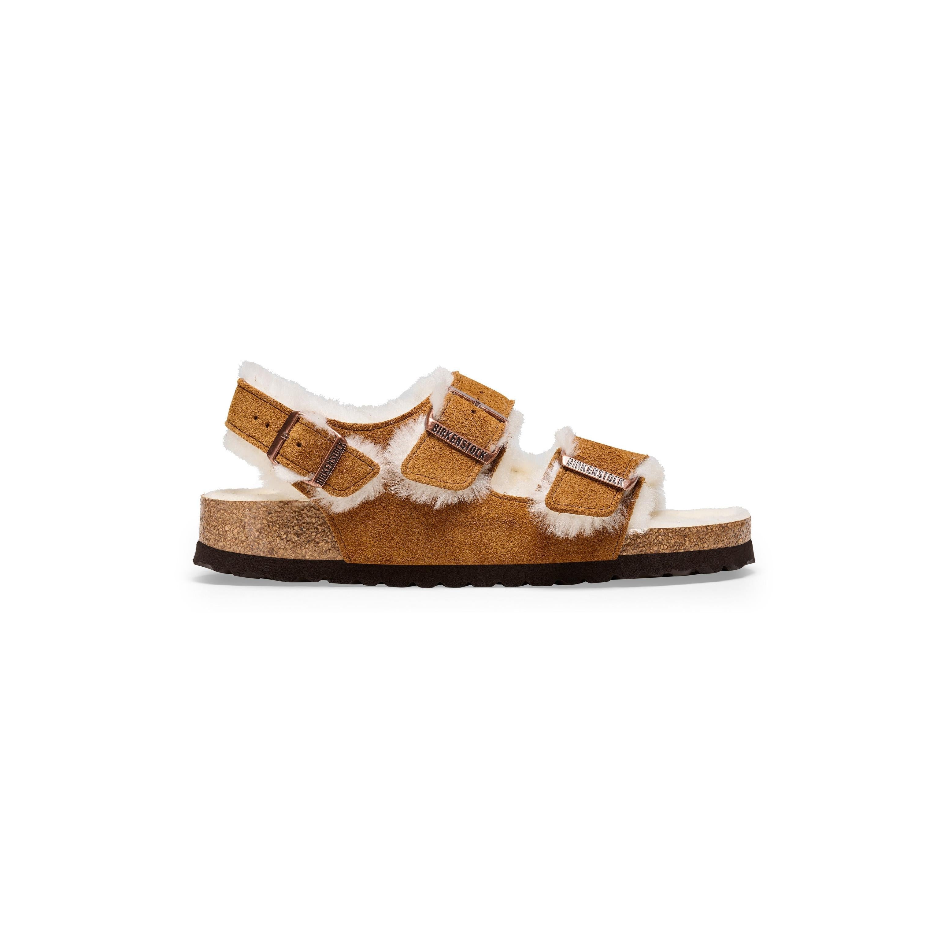 Sandales Milano Shearling LEVE Mink LAF