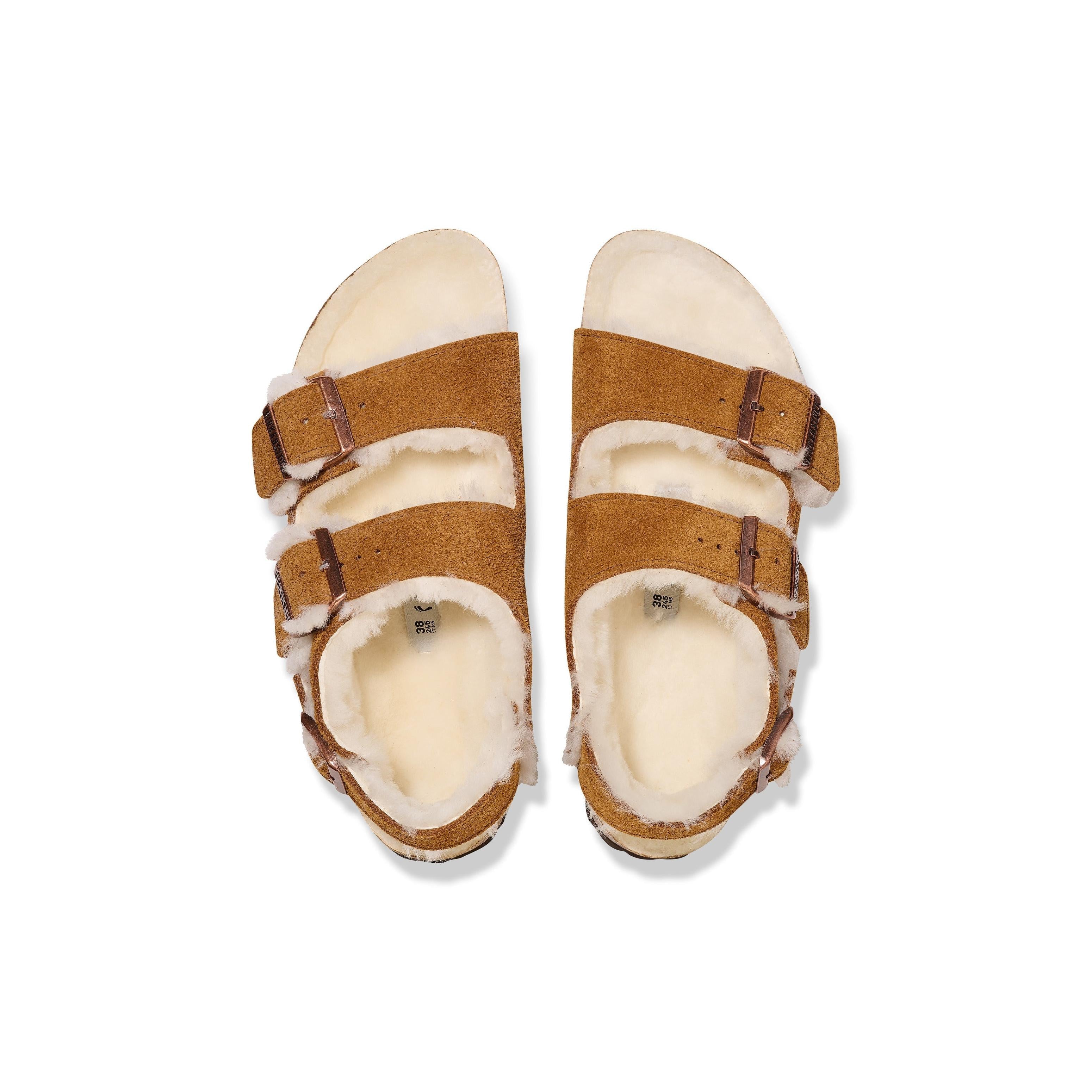 Sandales Milano Shearling LEVE Mink LAF