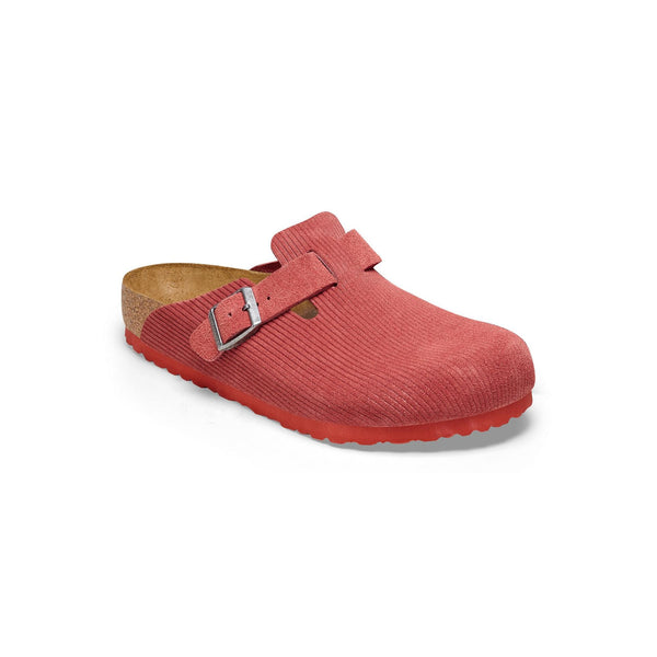 Sabots Boston Leve Corduroy Sienna Red
