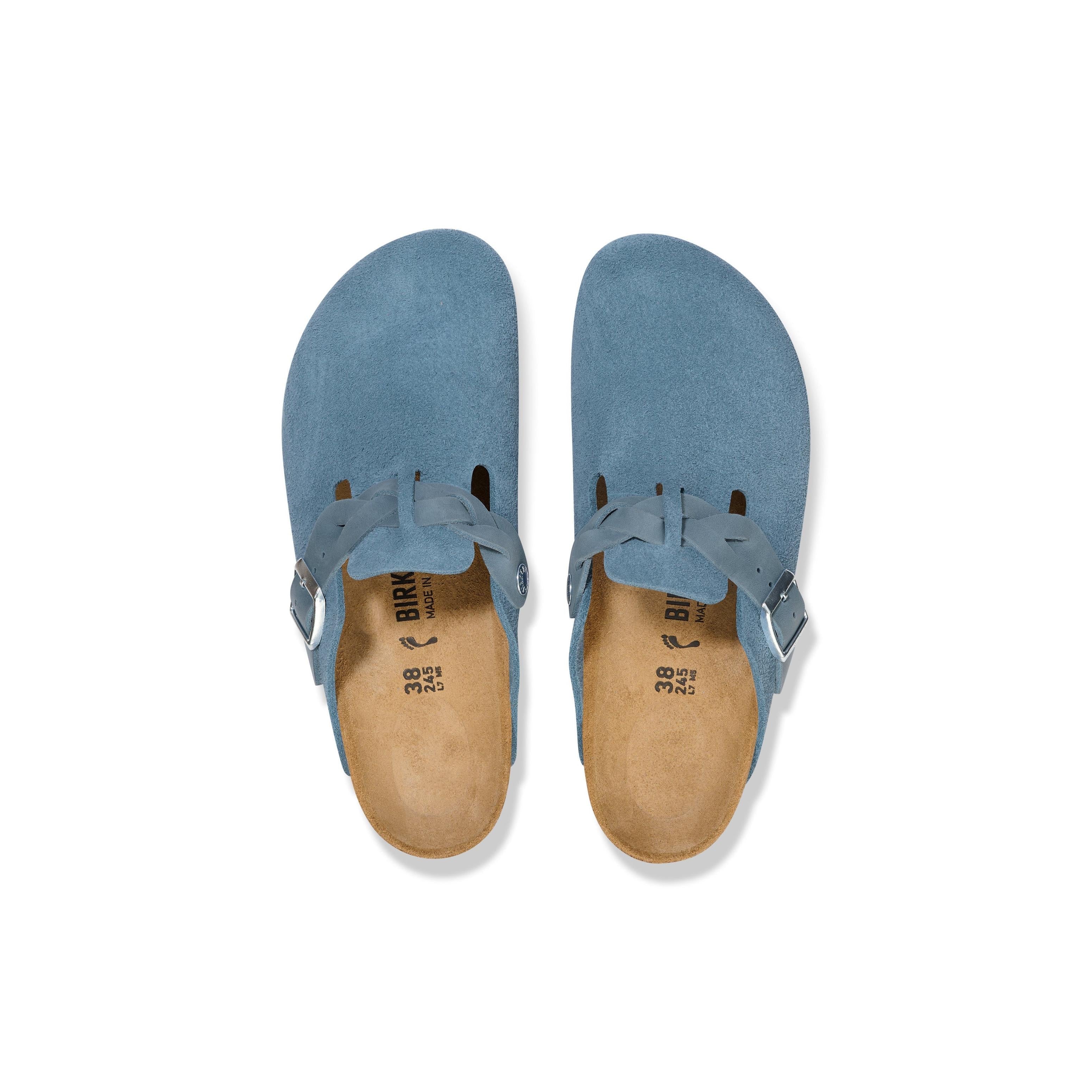 Boston Braided LEOI/LEVE E.Blue Clogs