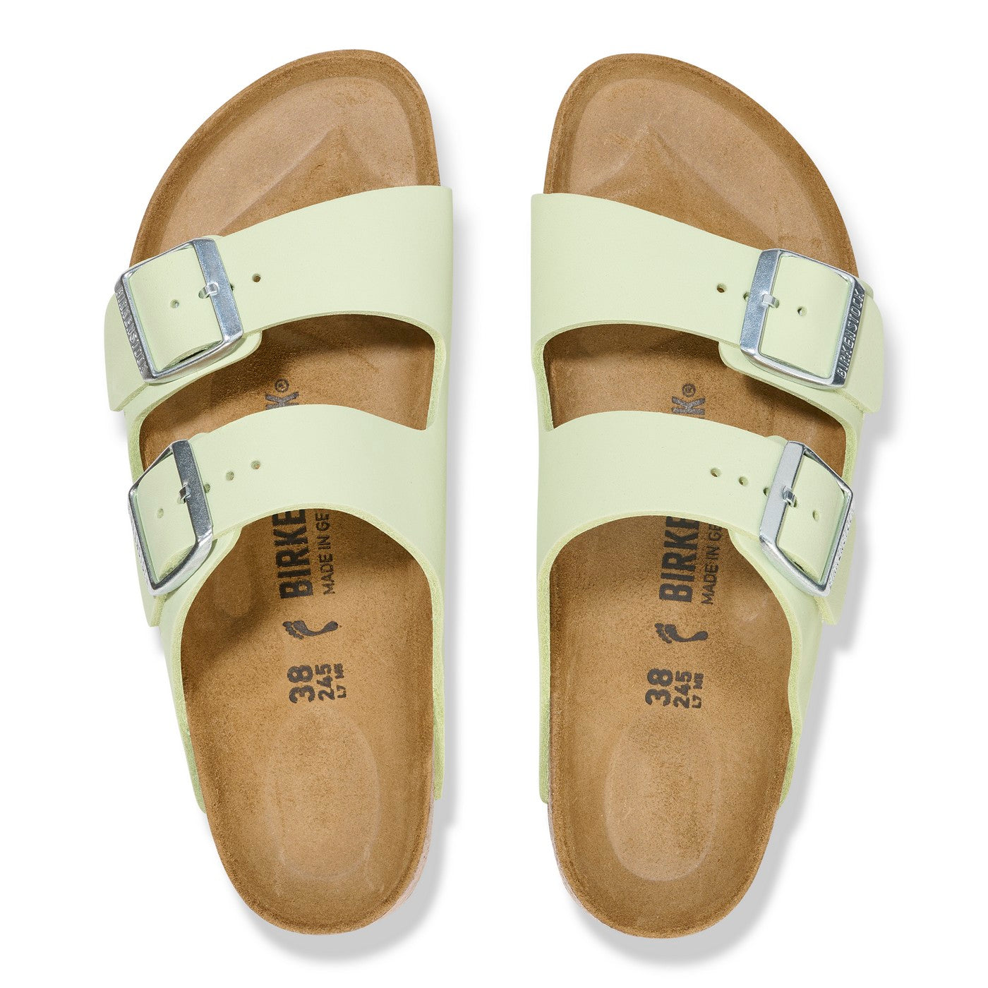 Sandalias Arizona Lenb Lima Descolorida