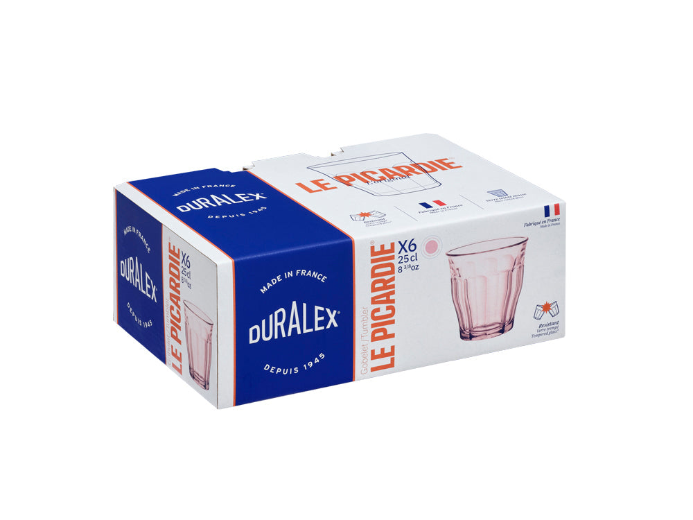 Pack De 4 Gobelets Picardie - Rose - 25Cl