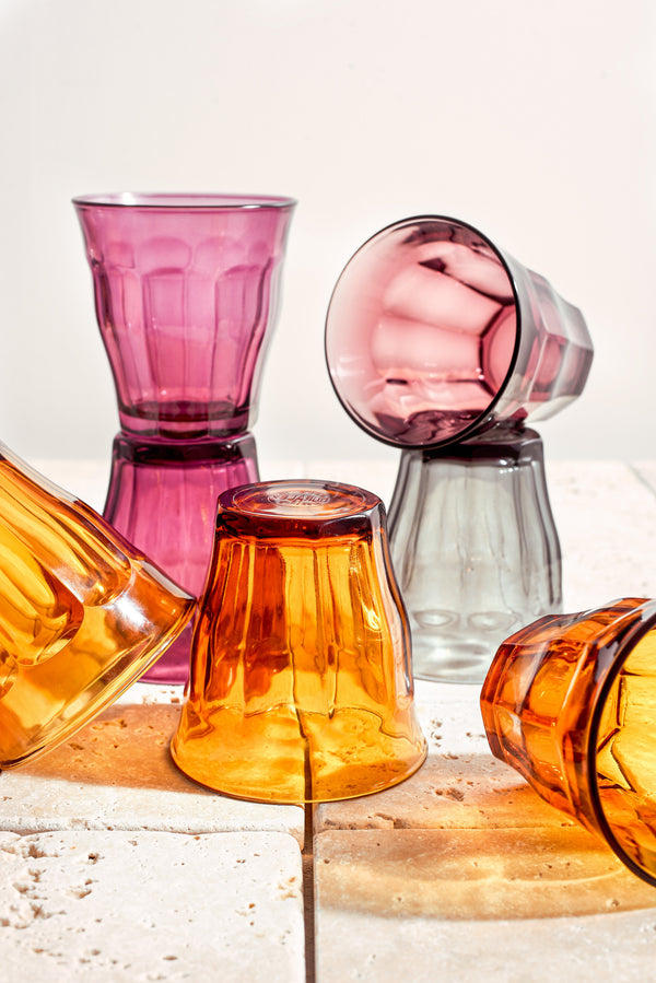 Pack of 4 Picardie Tumblers - Plum - 25cl