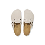Zuecos Boston Suede Can LEVE Eggshell