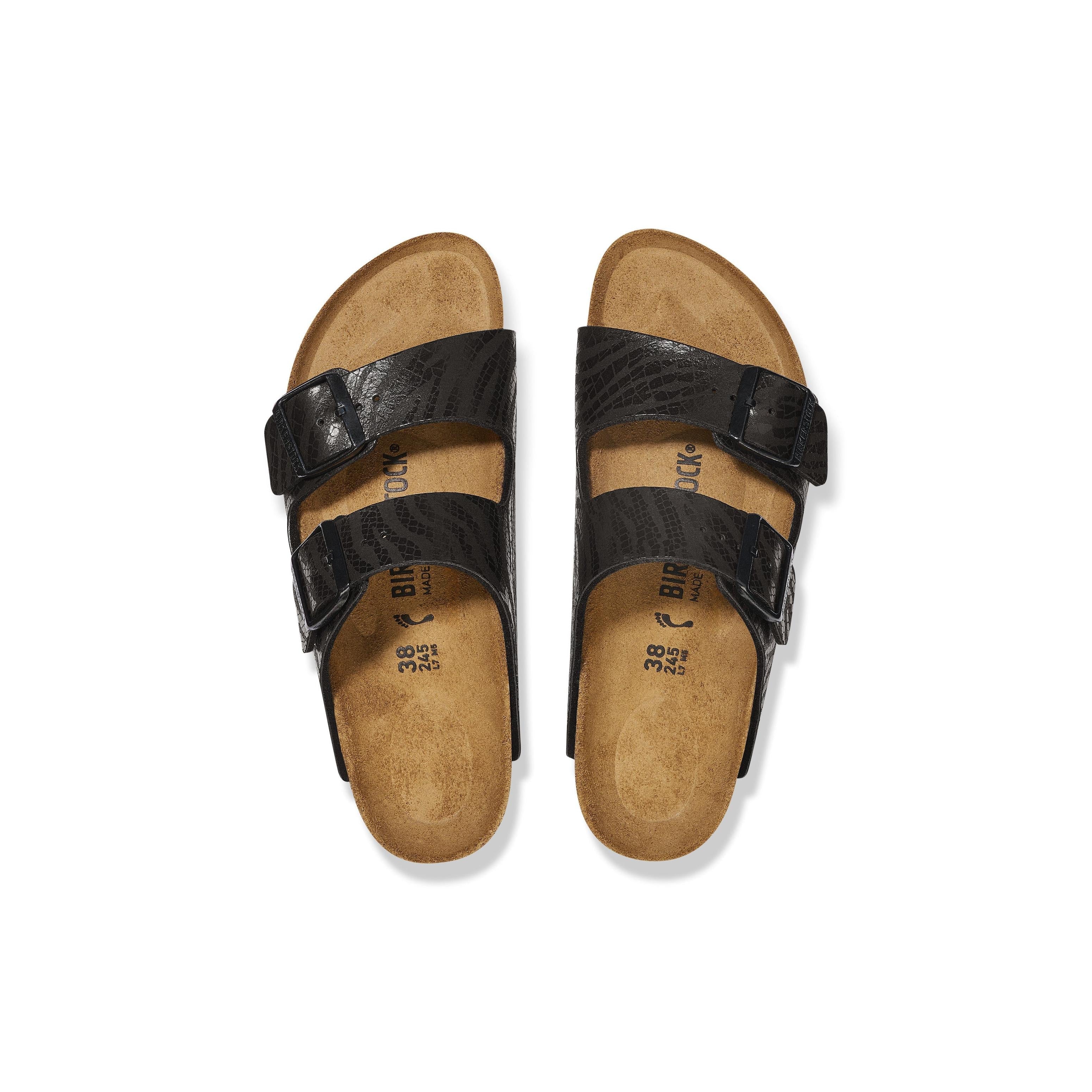 Sandalias Arizona SYN Soft Cebra Negro