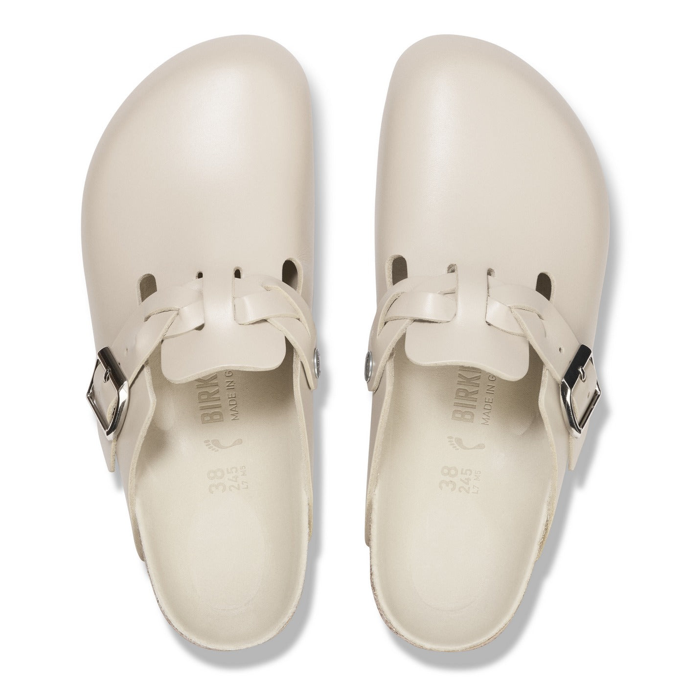 Sandalias Boston Braided Lena Amalfi Oyster Hex
