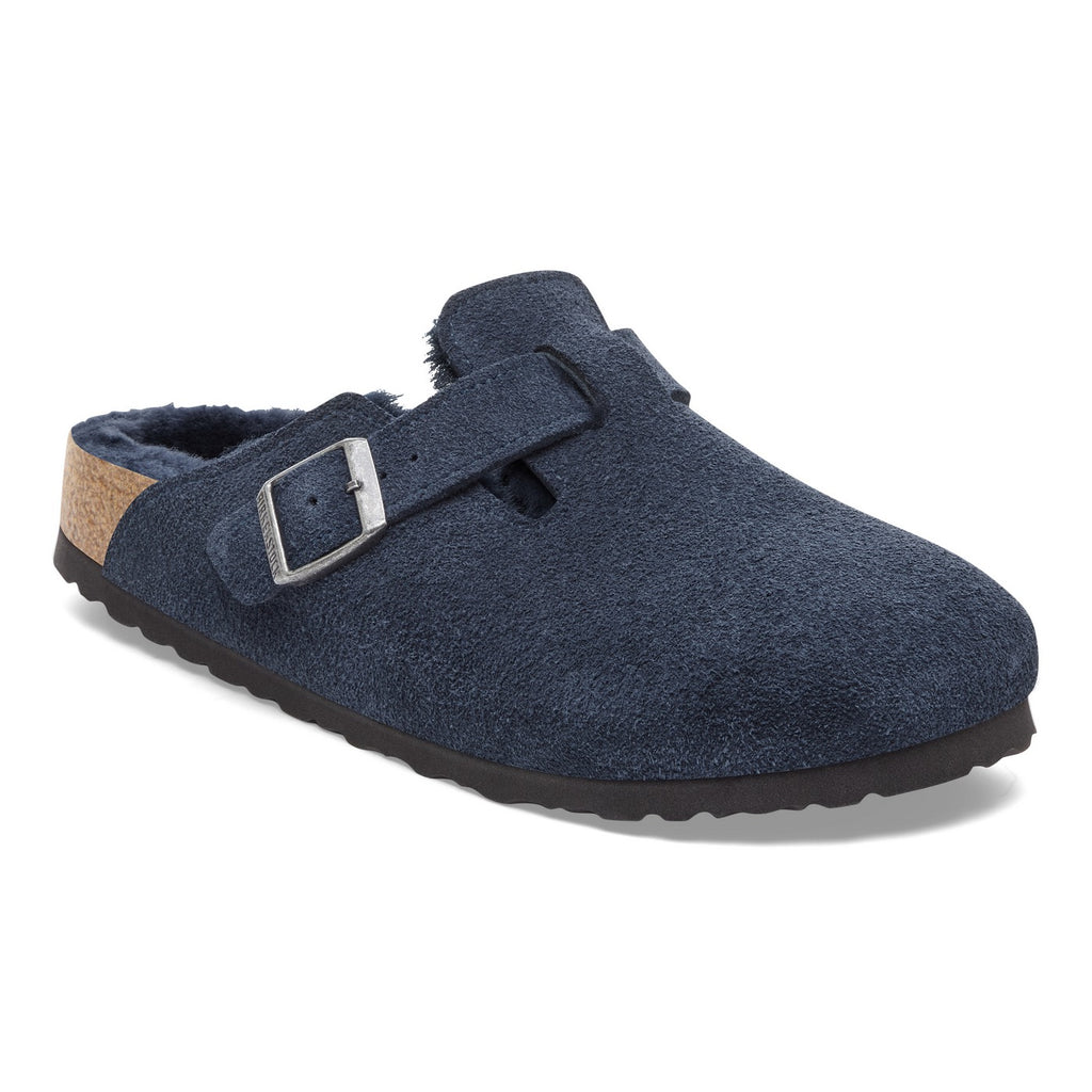 Sandalias Boston Shearling Leve azul marino nuevo Laf