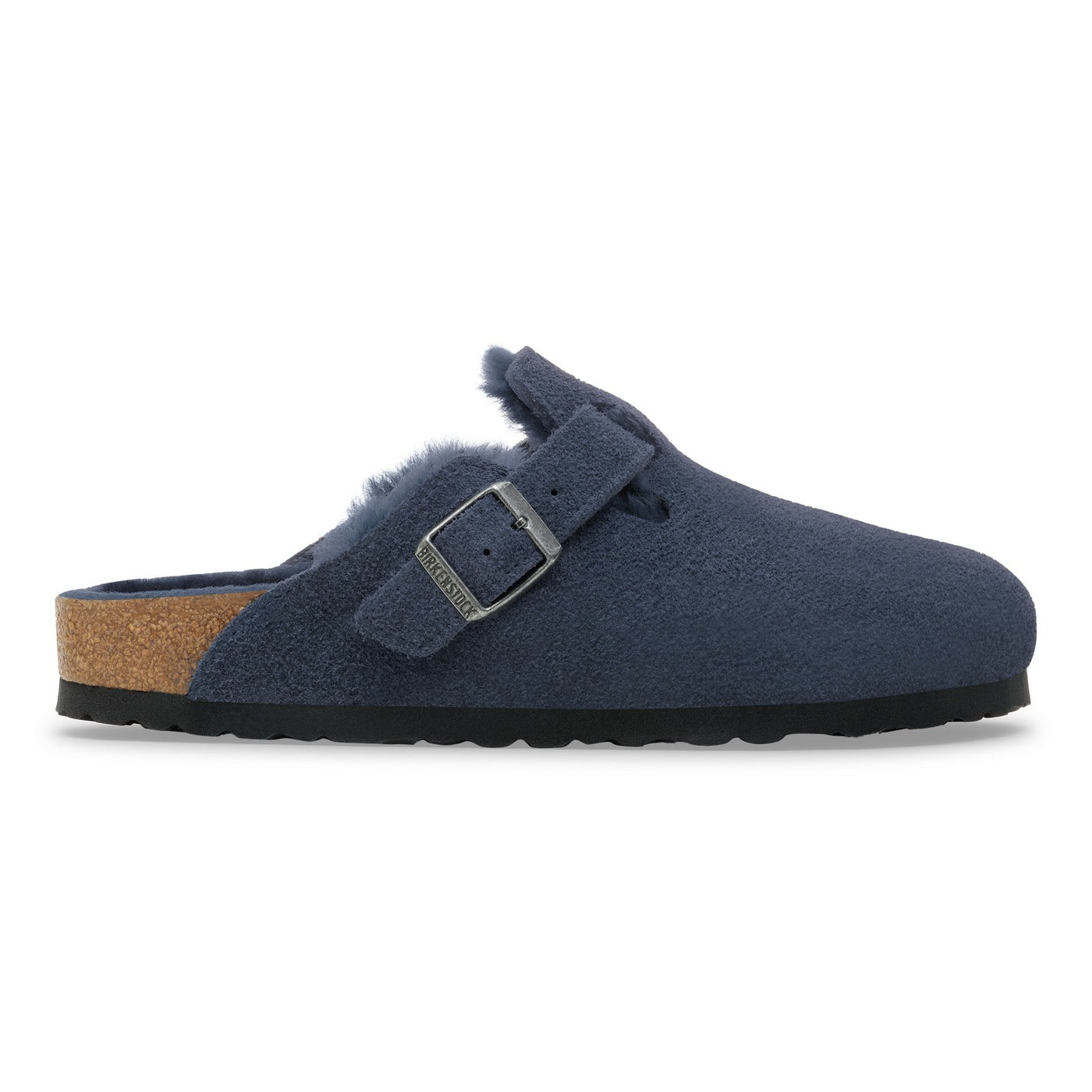 Sandalias Boston Shearling Leve azul marino nuevo Laf
