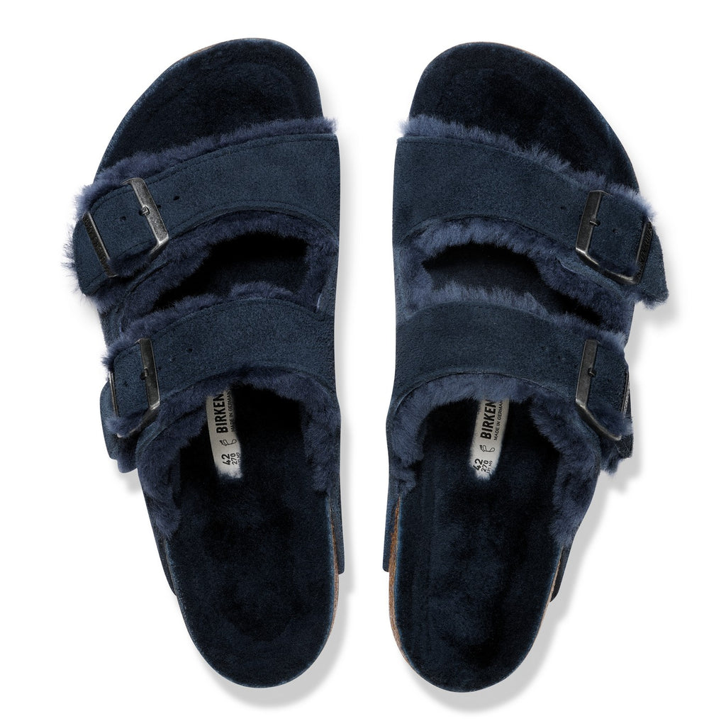 Arizona Shearling Leve New Navy Laf Sandals