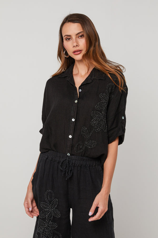 Chemise - Noir - Femme