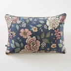 Removable Cushion Cover - Printed Velvet - Augustine