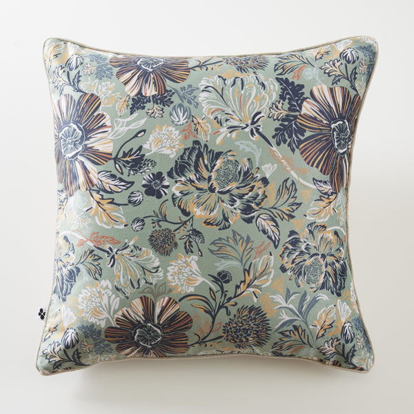 Isaline - Coussin Déhoussable - Velours Imprimé
