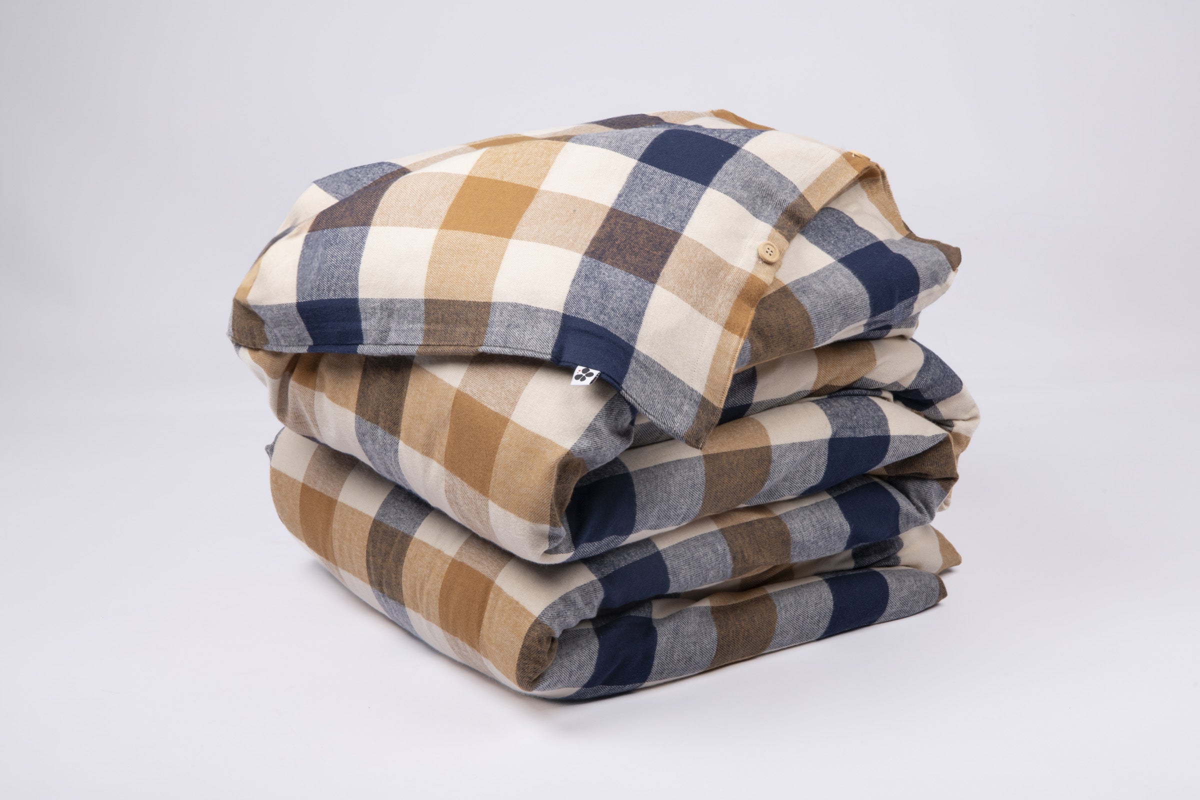 Teinte Basile - Housse De Couette - Flanelle Tissée