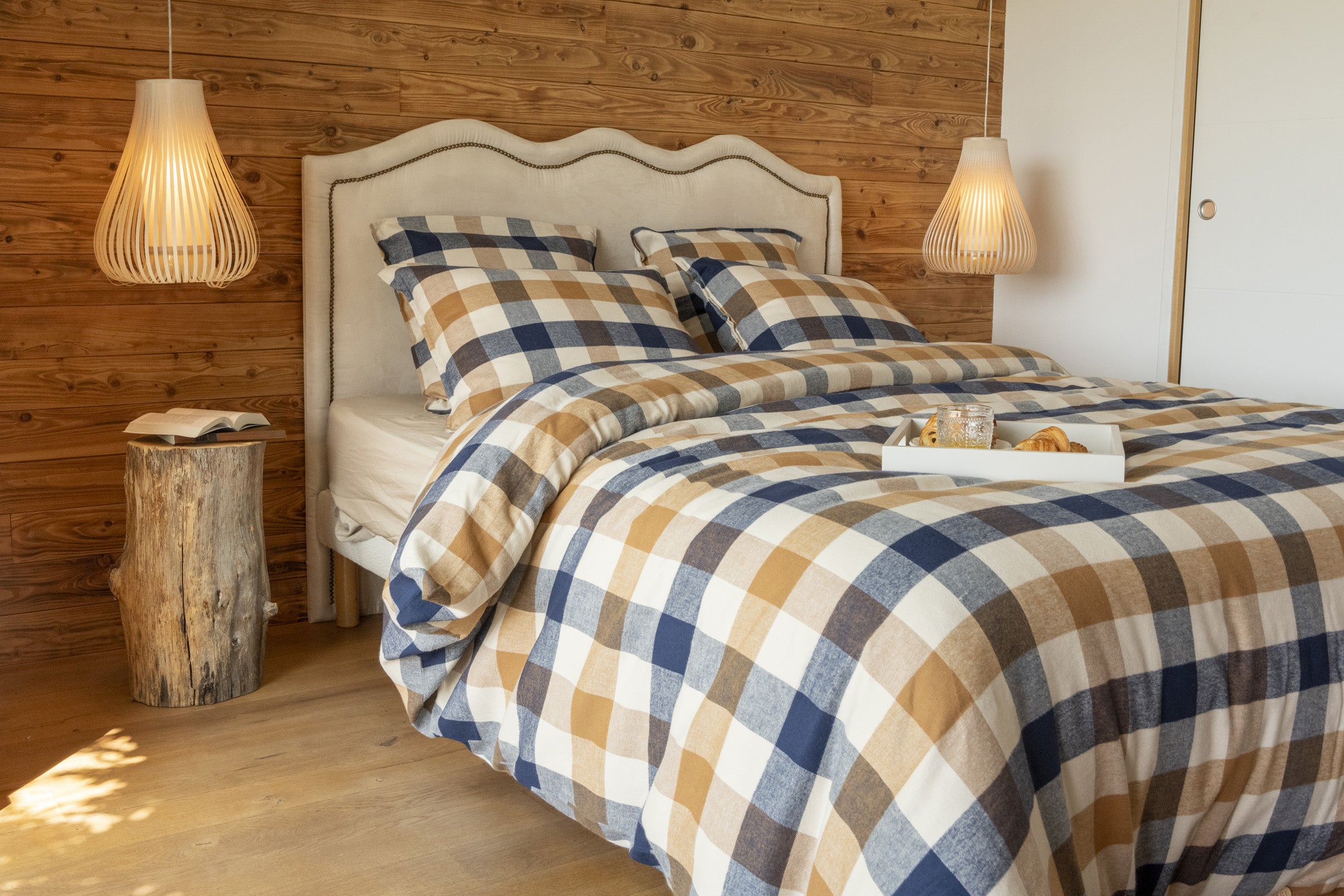 Teinte Basile - Housse De Couette - Flanelle Tissée