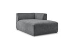 Chaise longue para sofá modular MEGEVE - Tejido texturizado - Esquina derecha