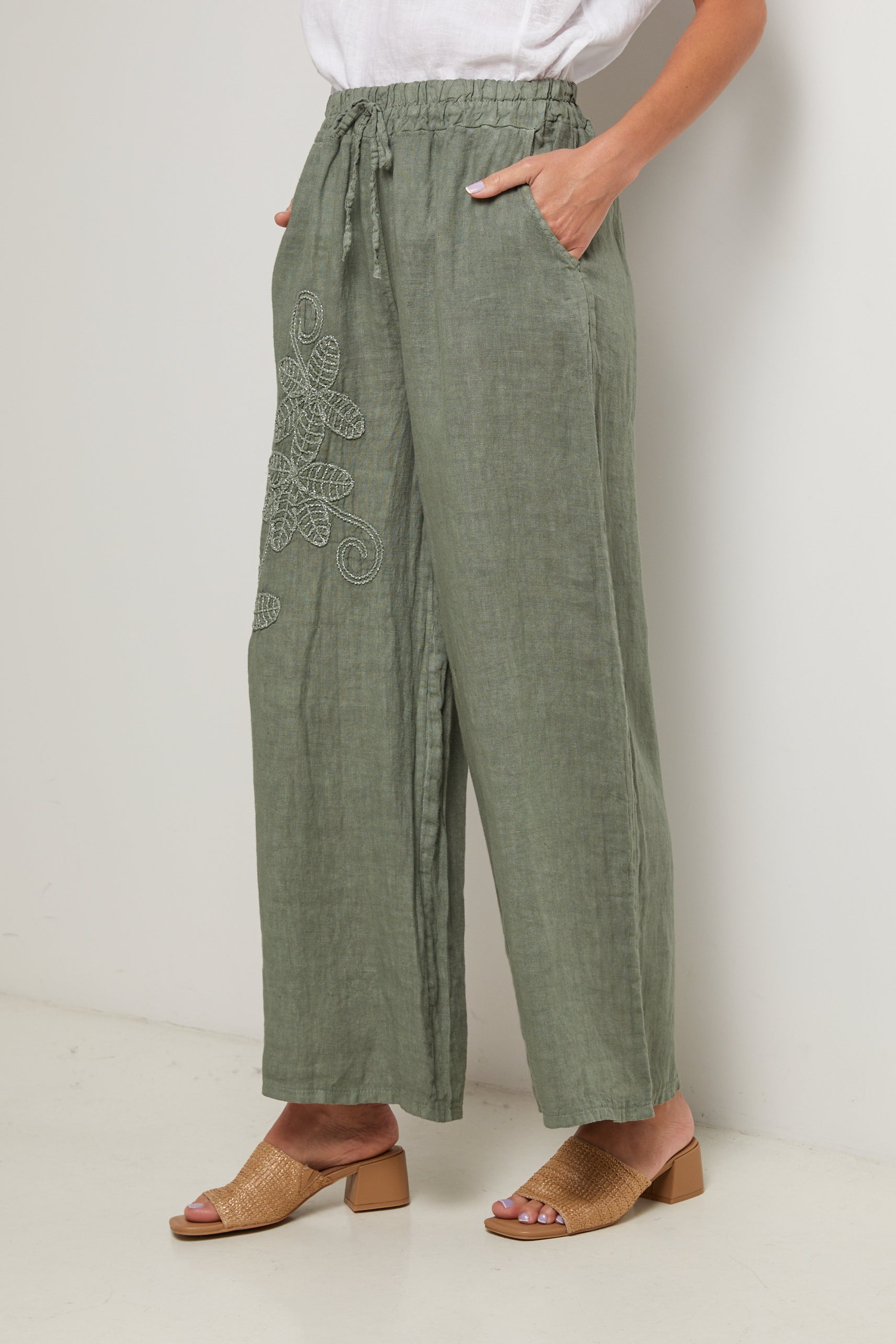 Pantalon - Kaki - Femme