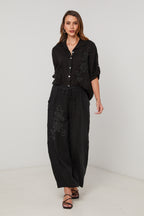 Pantalon - Noir - Femme