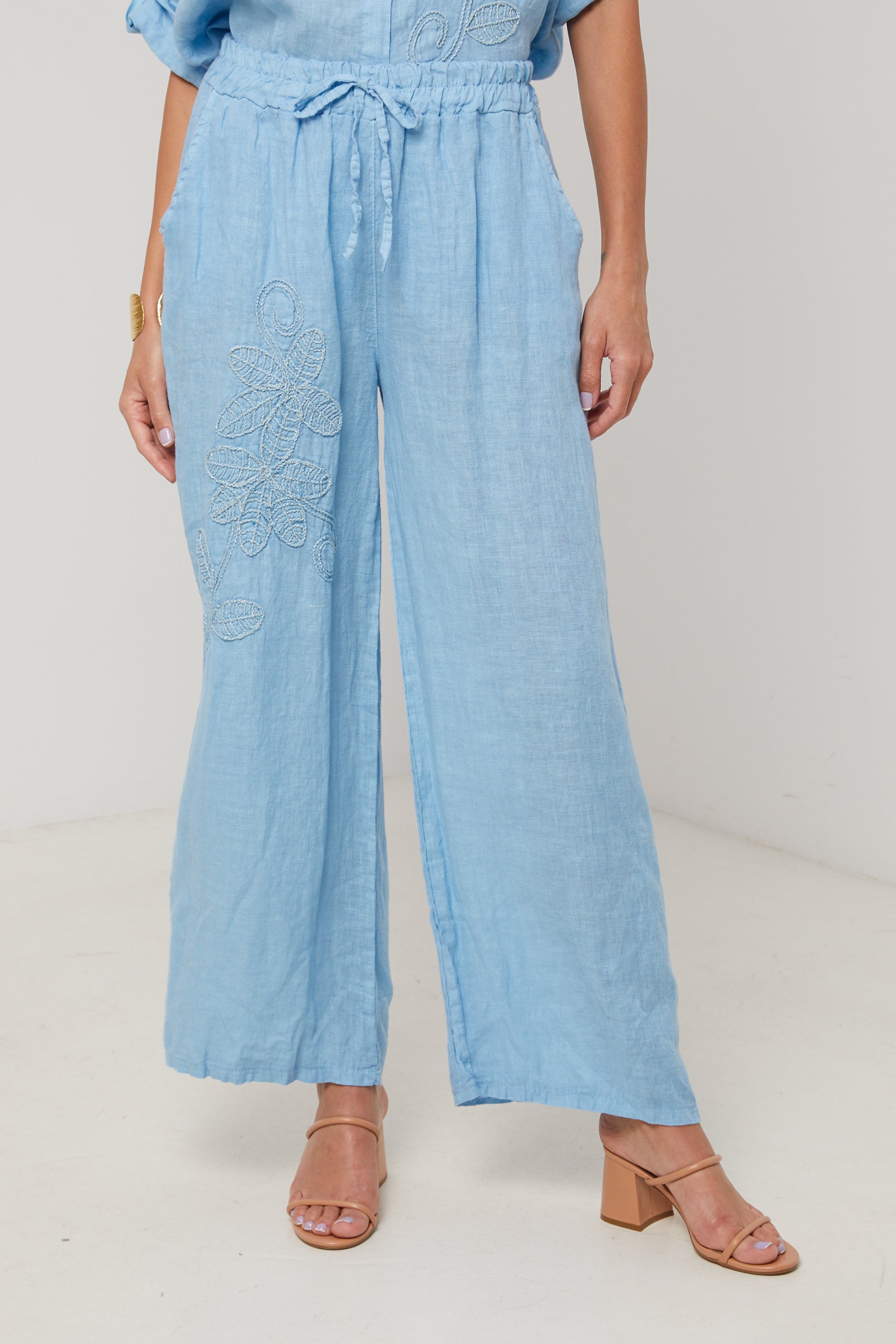 Pantalon - Indigo - Femme