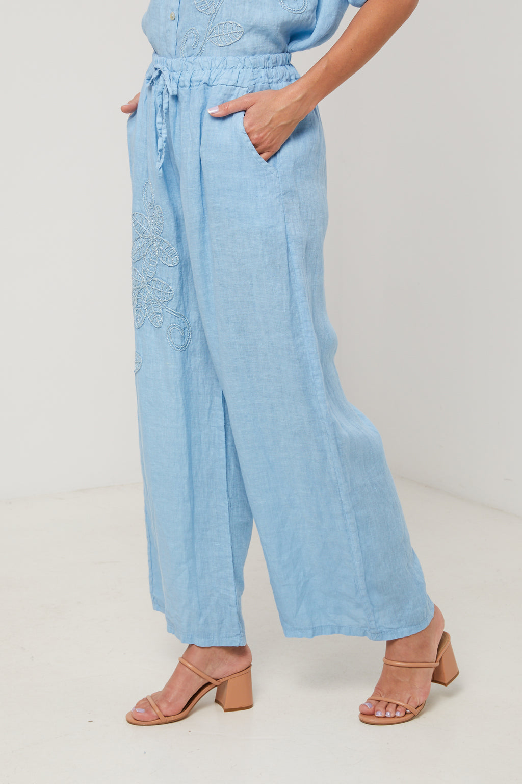 Pantalon - Indigo - Femme