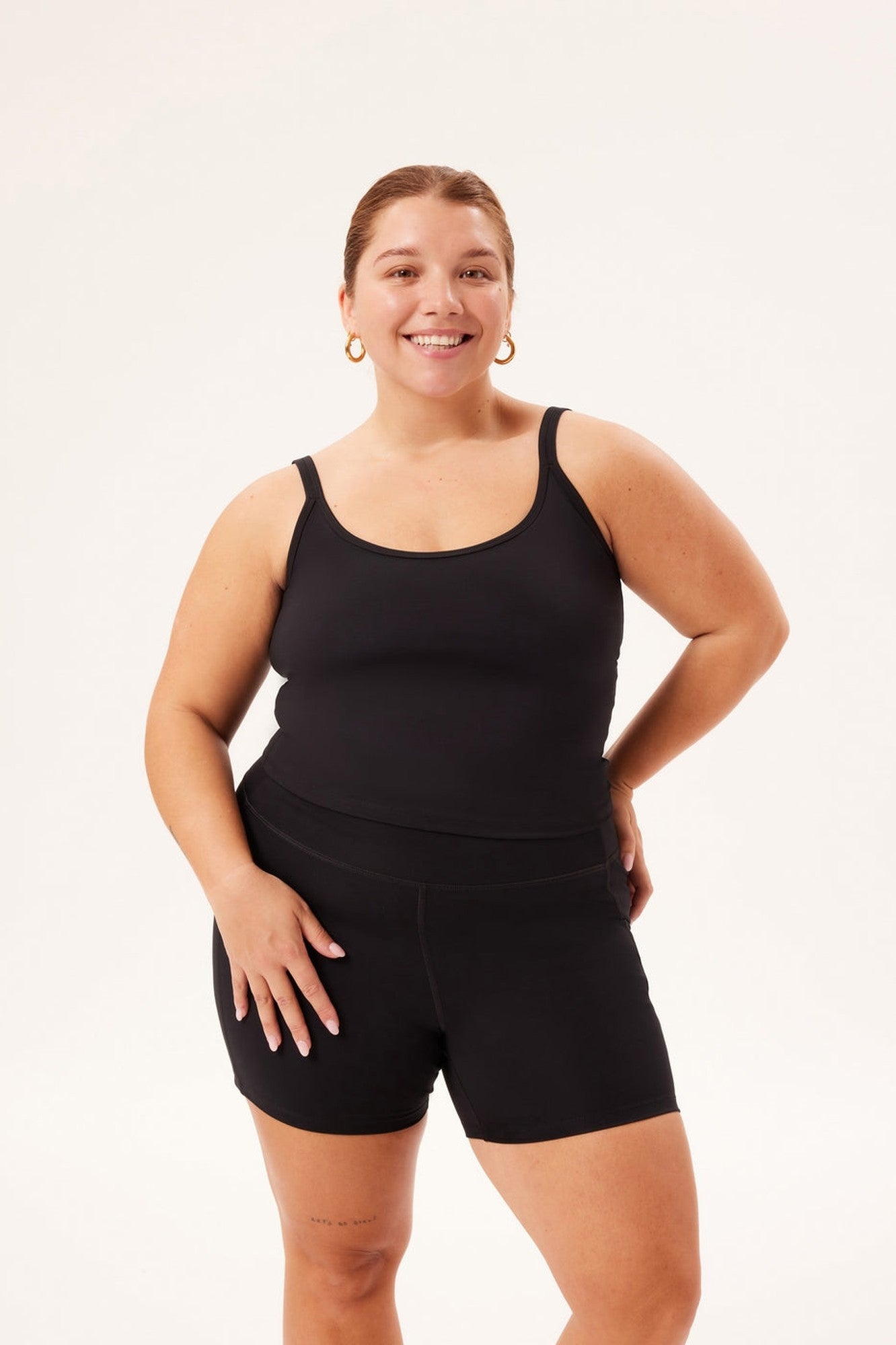 Top - Gemma Scoop - Negro