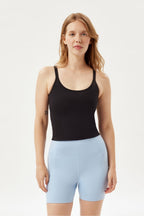 Top - Gemma Scoop - Negro