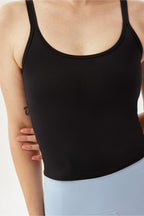 Top - Gemma Scoop - Negro