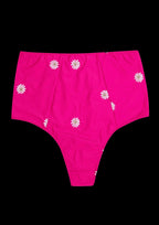 Bas Deux Pièces Ravello Rose Brodé  x Flolove