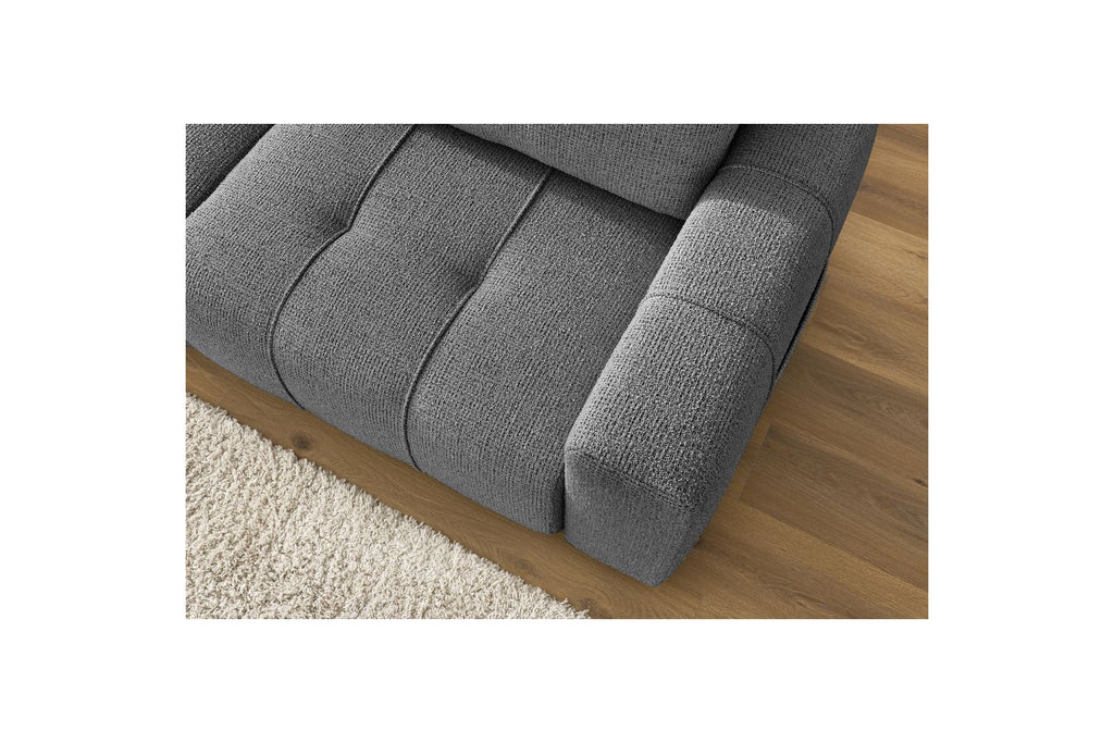Sofá esquinero reversible convertible con arcón Arsene